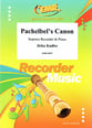 Pachelbel's Canon Soprano Recorder and Piano cover